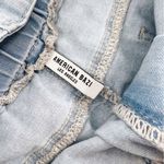 American Bazi High Waisted Paperbag Denim Shorts M Photo 5