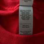 Gildan Christmas Holiday Womens Large Red T-Shirt Crew Neck Short Sleeve Stretch Photo 6