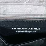 AG Adriano Goldschmied AG Farrah High Rise Skinny Ankle Jeans in Luminous Super Black Size 24 Photo 9