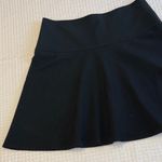 EXPRESS  DESIGN STUDIO Black Mini Knee Length A-Line Skater Skirt Size 6 Classic Photo 0