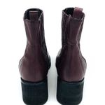 HOMERS Artisan Ribbed Chelsea Leather Ankle Boot Purple 41 Size 10 Photo 8