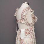 Munthe. Hives Silk Blend Floral Dress. Pink Size 8 Photo 9