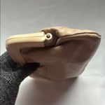 None Elegant Tan Clutch Bag GUC Photo 4