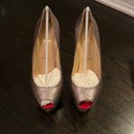 Christian Louboutin highness peep toe platform 160 glitter 37.5 Photo 2