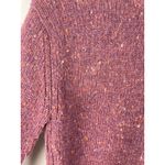 Vince Alpaca / Wool Blend Maroon Flecked Crewneck Side Vented Sweater Size XS Photo 4