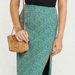 Abercrombie & Fitch Green Midi Skirt  Photo 0