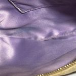 Authentic Coach Signature C Glitter/Shimmer Crossbody Bag Beige/Tan Heart Charm Photo 13