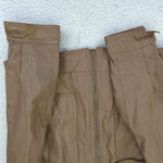 Schott Sportswear Genuine Leather Bomber Jacket Womens Size 40 Brown Photo 9