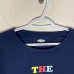 Old Navy  the more the merrier rainbow graphic thermal long sleeve tee size M Photo 3