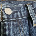 Levi's Distressed Zip Fly Denim High Waist Skirt Size 26 EUC Photo 9