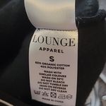 Lounge  BRANDED WAIST AND ANKLE THICK KNIT BLACK JOGGER SWEATPANTS SMALL Photo 12