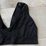 Vince Camuto Black Sports Bra Size Medium Photo 3