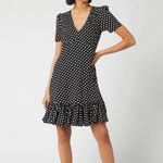 Michael Kors Navy Blue Polka Dot Dress Photo 1