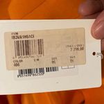 Tangerine Authentic Valentino  orange Crepe Dress Size 6 Lined, Pockets New Wi… Photo 11