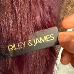 Riley & James Plush Burgundy Faux Fur Jacket Photo 4