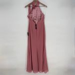 Lulus Captured Your Heart Dusty Rose Halter Maxi Dress Size M Pink Size M Photo 7