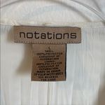 Notations Vintage  Cream Button Down Photo 3