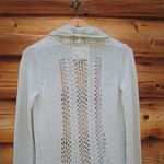 Anthropologie  Angels of The North Open Front Crochet Knit Cardigan Sweater Photo 6