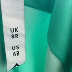 AQ/AQ Sienna Mint Green Halter Neck Sleeveless Open Back Slit Maxi Dress Size 4 Photo 6