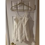 Victoria's Secret Babydoll Nightwear Dress Feminine S White Lace V-Neck Feminine Photo 9