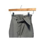 H&M  Black White Houndstooth Asymmetric Tie Front Knit Pencil Skirt Size …​ Photo 4