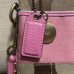 Coach  Signature Crossbody Bag in Pink and Brown Photo 2