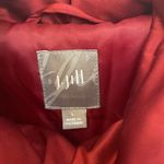 J.Jill red or maroon puffer vest size large Photo 9