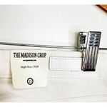 BLANK NYC  Madison Crop Jeans High-Rise Distressed White Denim Size 25 Cropped Photo 3