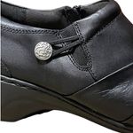 Clarks Women's Black Leather Channing Ann Comfort Slip-On Loafer Size 10 NEW Photo 10