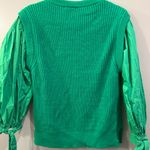 JODIFL  Mixed Material Sweater Blouse Photo 3