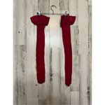 Lace Topped Thigh High Hot Sexy Ultrathin Sheer Fishnet Stockings Red Photo 2