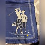 ECHO Blue Vintage Golf Print Scarf 25x25
Vintage Country Club resortwear preppy Photo 4