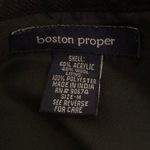 Boston Proper  Floral Embroidered Button Front Shirt/Jacket/Blazer Photo 13
