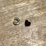 Origami Owl  Gold Initial Letter Crystal “C” Charm & Red Crystal Heart Charm Photo 6