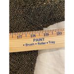 Carmen Marc Valvo Scalloped Hem Beaded Open Knit Cardigan and Tank Top Brown Photo 6