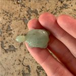 Artisan Jade Green Carved Genuine Stone Pendant Charm Figurine Photo 5