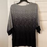 kim rogers Beautiful  Shirt size PL brand new with tags color silver and black Photo 5