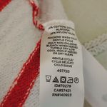 Loft  mixed striped short sleeve sweater size small Photo 11