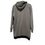 ATM Anthony Thomas Melillo Hoodie SWEATSHIRT DRESS S Charcoal French Terry Gray Photo 5