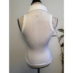 Lululemon Athletica Sleeveless Golf Polo Shirt White Women's Size 2 Photo 2