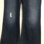 DKNY  flare 90s Y2K spring‎ street jean women’s size 2 pockets distressed Photo 6