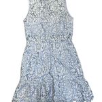 Karina Grimaldi  Light Blue Lace Sleeveless Dress Photo 1