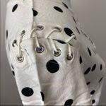 Generation Love NWT  Hugo polka dot linen blouse M Photo 9