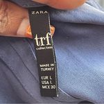 ZARA | Navy Blue Lace Lingerie Style Tank Top Sz L Photo 7