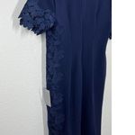 Spense Lace Detail Sheath Dress Size 4 Deep Denim Navy Blue Photo 4