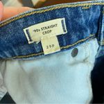 Madewell The Petite 90s Straight Crop Jean Concho Wash Womens 29 29P NT891 Photo 4