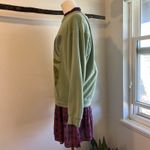 Desert Dreamer Green Oversized " Be Kind to Nature " Crewneck Sweater Size XS Photo 4