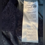 Free People Navy Blue Combo Shape Of You Lace Women’s Maxi Skirt Size Small Photo 12