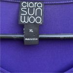 NWT Clara Sun Woo Ruffle scuff Slant Hem
Tunic Top Purple Size XL Retail $87.00 Photo 1