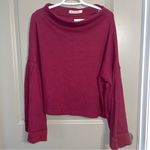 We The Free Free people we the‎ free Bunny tee flare sleeves boho In Maroon Size Medium Photo 2